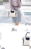 Women's bag 2025 new fashion women's bags hit color hand-held  bag Europeand the United States all-match shoulder messenger bag