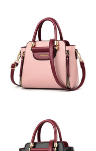 Women's bag 2025 new fashion women's bags hit color hand-held  bag Europeand the United States all-match shoulder messenger bag