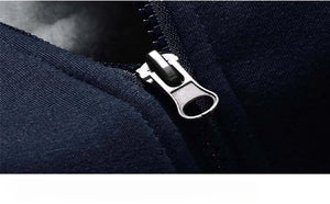 Autumn Men Jacket Set Fashion Embroidered Warm Male Hooded Coat Trends Versatile Top Clothing Locomotive Streetwear Casual Pants