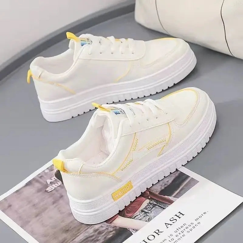 Autumn Sports Shoes for Women 2024 Spring Sneakersy Hit Fashion Womens Shoe Casual Summer Without Heel Flat White Comfortable