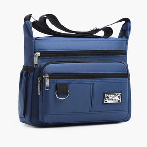 Mens Crossbody Bag Single Shoulder Bags Big Capacity Multi-Pockets Storage Bag Fashion Handbag Business Crossbody Bags