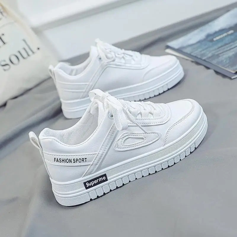 Autumn Sports Shoes for Women 2024 Spring Sneakersy Hit Fashion Womens Shoe Casual Summer Without Heel Flat White Comfortable