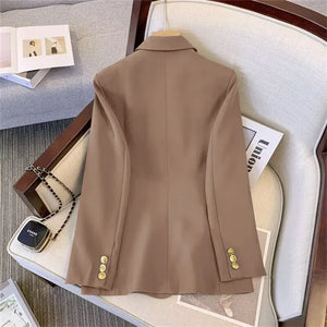Autumn Two Piece Set For Women 2024 Casual Chic And Elegant Tops Coats Outfit Blazers Pants Sets Women's Suit Clothing