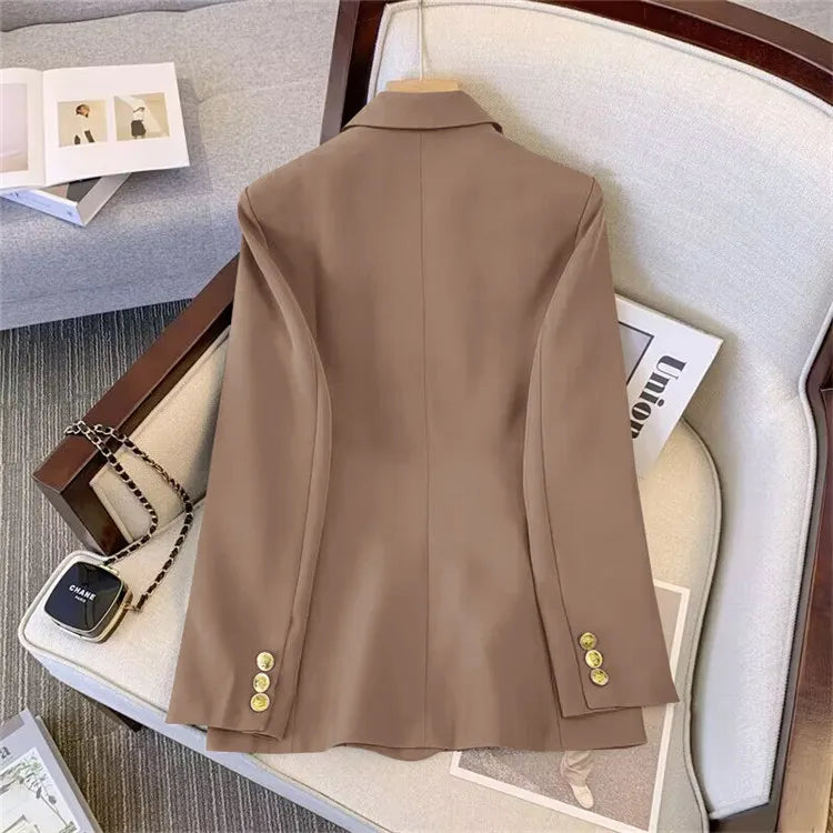 Autumn Two Piece Set For Women 2024 Casual Chic And Elegant Tops Coats Outfit Blazers Pants Sets Women's Suit Clothing