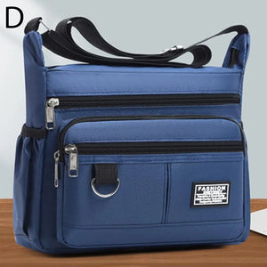 Mens Crossbody Bag Single Shoulder Bags Big Capacity Multi-Pockets Storage Bag Fashion Handbag Business Crossbody Bags