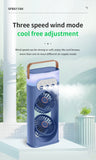 Double head spray fan, plug-in portable office desktop large wind fan, outdoor cold fan, 3-speed wind cooling fan in summer