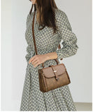 Fashionable Handbag for Women, Small Square Mom Bag, Commuter Bag, Travel Mobile Phone Bag, Versatile Shoulder Crossbody Bag