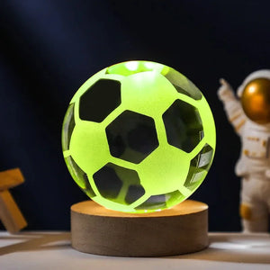 3D Colored Luminous Crystal Ball Astronomy Galaxy Crystal Sphere Beside Lamp Solar System Glassic Snow Globe Desktop Decorations
