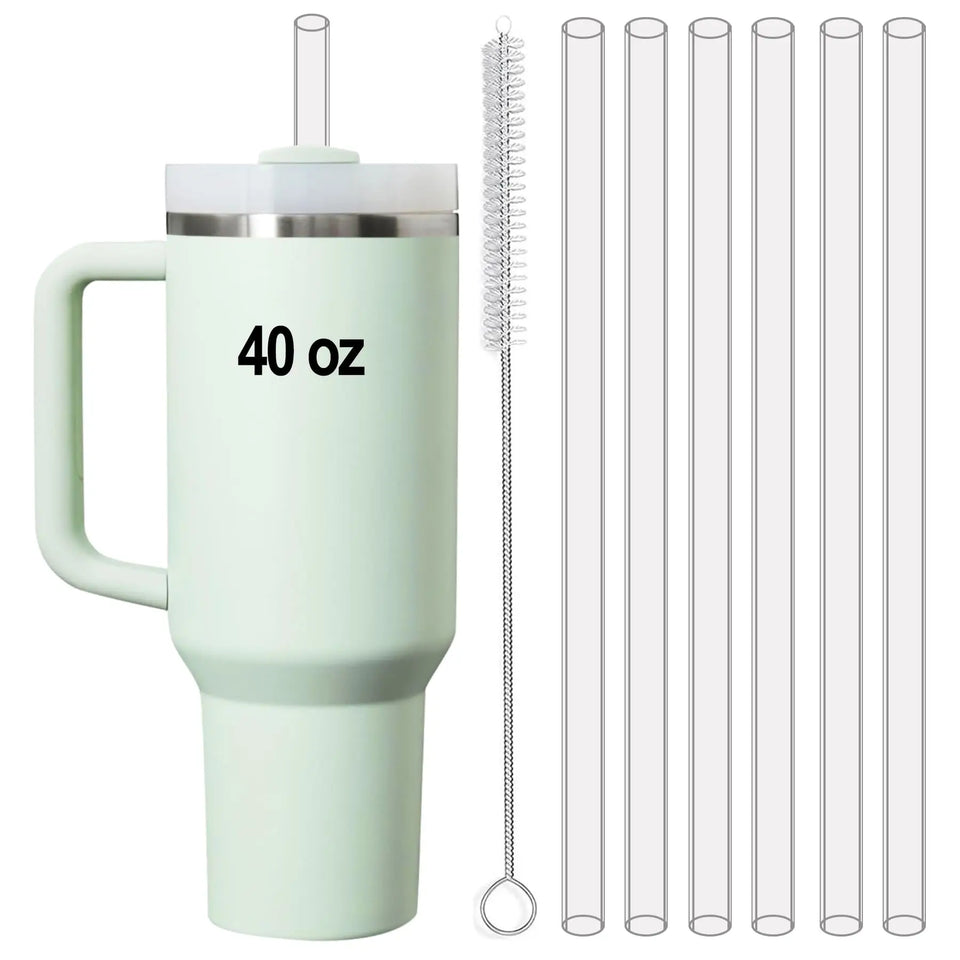 Straws for Stanley Cup, Straw for Stanley Cup 40OZ 30OZ 20OZ 14OZ, Replacement Straw for Stanley Tumbler, Reusable Straws
