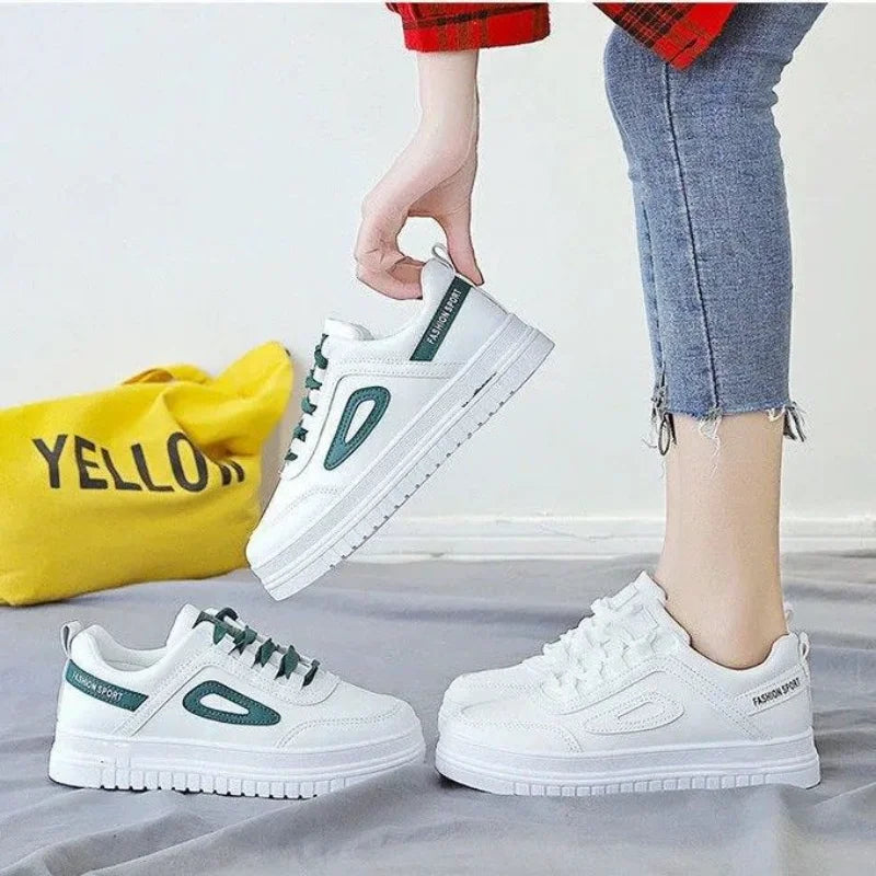 Autumn Sports Shoes for Women 2024 Spring Sneakersy Hit Fashion Womens Shoe Casual Summer Without Heel Flat White Comfortable