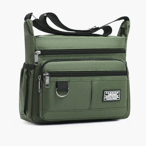Mens Crossbody Bag Single Shoulder Bags Big Capacity Multi-Pockets Storage Bag Fashion Handbag Business Crossbody Bags