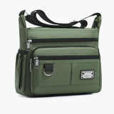Mens Crossbody Bag Single Shoulder Bags Big Capacity Multi-Pockets Storage Bag Fashion Handbag Business Crossbody Bags