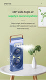 Double head spray fan, plug-in portable office desktop large wind fan, outdoor cold fan, 3-speed wind cooling fan in summer