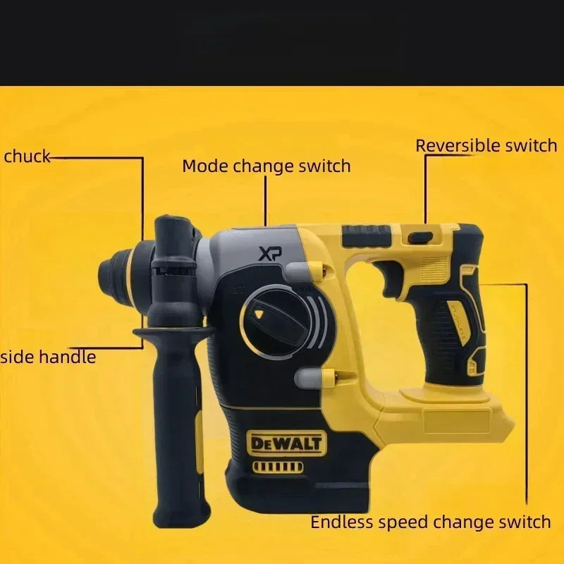 DEWALT New 18V/20V MAX SDS PLUS L Rotary Hammer Drill Brushless Cordless Impact Hammers Tool Only