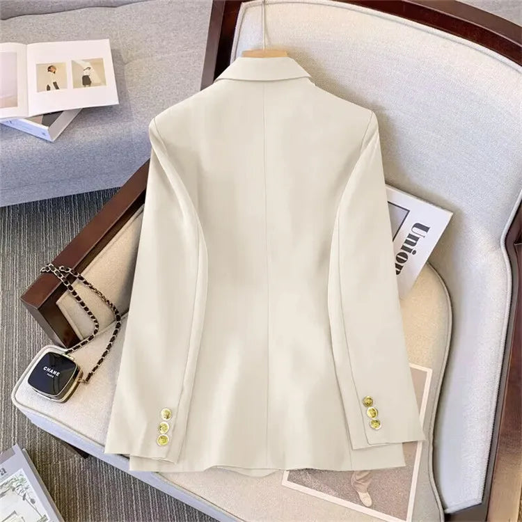 Autumn Two Piece Set For Women 2024 Casual Chic And Elegant Tops Coats Outfit Blazers Pants Sets Women's Suit Clothing