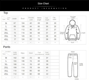Autumn Men Jacket Set Fashion Embroidered Warm Male Hooded Coat Trends Versatile Top Clothing Locomotive Streetwear Casual Pants