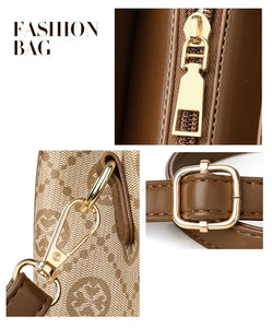 Fashionable Handbag for Women, Small Square Mom Bag, Commuter Bag, Travel Mobile Phone Bag, Versatile Shoulder Crossbody Bag