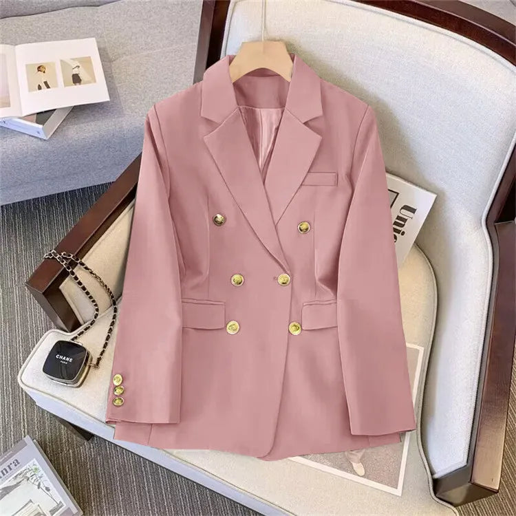 Autumn Two Piece Set For Women 2024 Casual Chic And Elegant Tops Coats Outfit Blazers Pants Sets Women's Suit Clothing