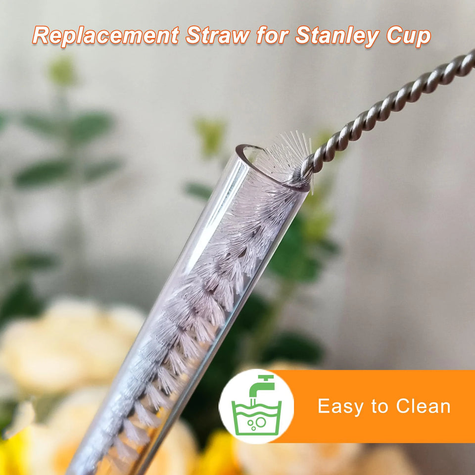 Straws for Stanley Cup, Straw for Stanley Cup 40OZ 30OZ 20OZ 14OZ, Replacement Straw for Stanley Tumbler, Reusable Straws