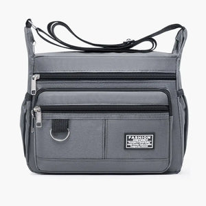 Mens Crossbody Bag Single Shoulder Bags Big Capacity Multi-Pockets Storage Bag Fashion Handbag Business Crossbody Bags