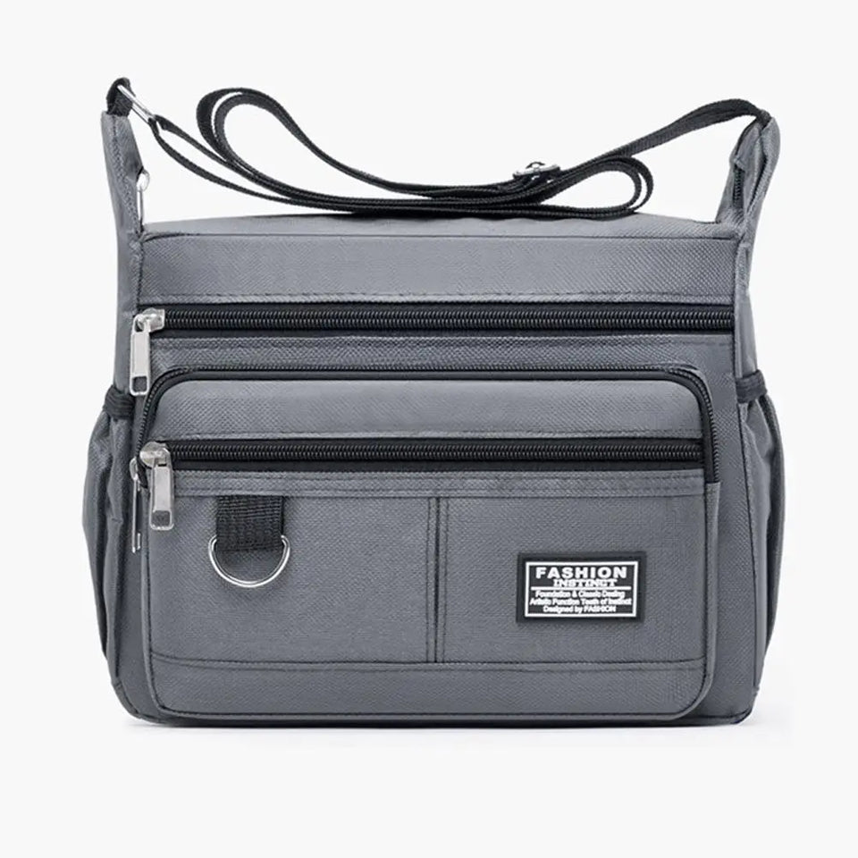 Mens Crossbody Bag Single Shoulder Bags Big Capacity Multi-Pockets Storage Bag Fashion Handbag Business Crossbody Bags