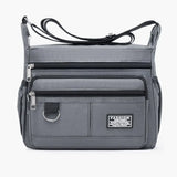 Mens Crossbody Bag Single Shoulder Bags Big Capacity Multi-Pockets Storage Bag Fashion Handbag Business Crossbody Bags