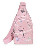 Chest Bag Crossbody Small Sling Backpack Sling Bag for Women, Chest Bag Daypack Crossbody for Travel Sport Crossbody Backpack