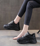Sports Shoes for Women Athletic Round Toe High on Platform Woman Footwear Sneakers Sale Designer Luxury Offers Vulcanized Shoe H