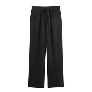 Autumn New Women's Clothing European And American Style Fashionable Wrinkled Suit Jacket Casual Pants Set