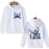 Sweatshirt Stitch Hoodie Kids Cartoon Clothing Kids Girls Boys Lilo Hoodie Comic Hoodie Kids Fall Winter Casual Long Sleeve Tops