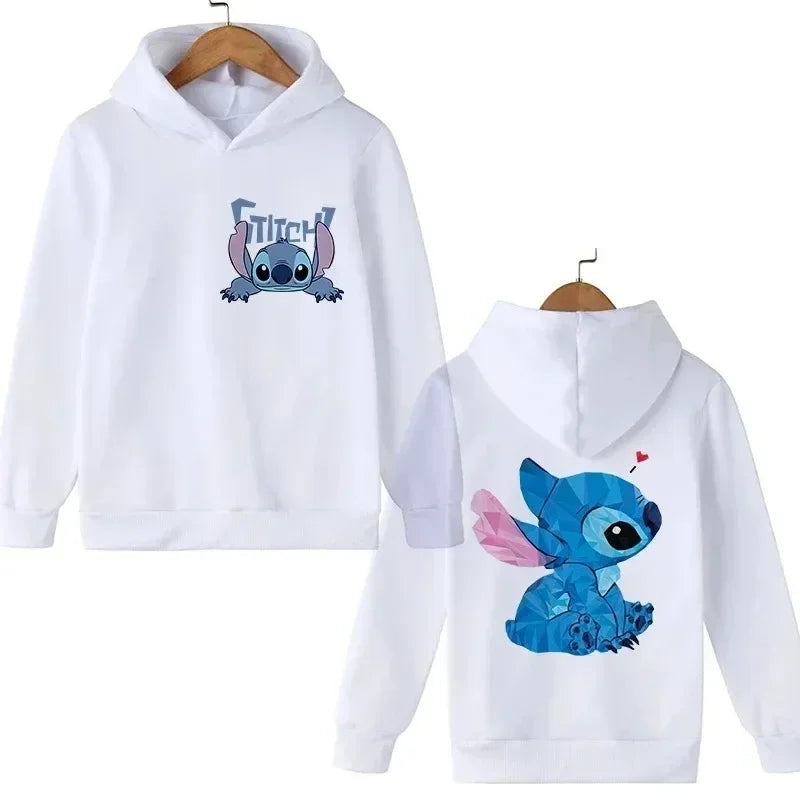 Sweatshirt Stitch Hoodie Kids Cartoon Clothing Kids Girls Boys Lilo Hoodie Comic Hoodie Kids Fall Winter Casual Long Sleeve Tops