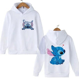 Sweatshirt Stitch Hoodie Kids Cartoon Clothing Kids Girls Boys Lilo Hoodie Comic Hoodie Kids Fall Winter Casual Long Sleeve Tops