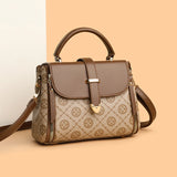 Fashionable Handbag for Women, Small Square Mom Bag, Commuter Bag, Travel Mobile Phone Bag, Versatile Shoulder Crossbody Bag