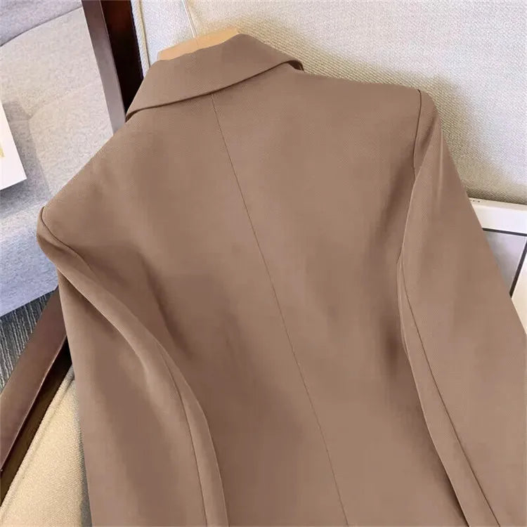 Autumn Two Piece Set For Women 2024 Casual Chic And Elegant Tops Coats Outfit Blazers Pants Sets Women's Suit Clothing