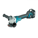 2025 Makita DGA404 100/125mm Angle Grinder 18V Lithium Battery Brushless Polishing Machine 4 Gear Industrial Cutting Power Tools