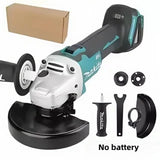 2025 Makita DGA404 100/125mm Angle Grinder 18V Lithium Battery Brushless Polishing Machine 4 Gear Industrial Cutting Power Tools