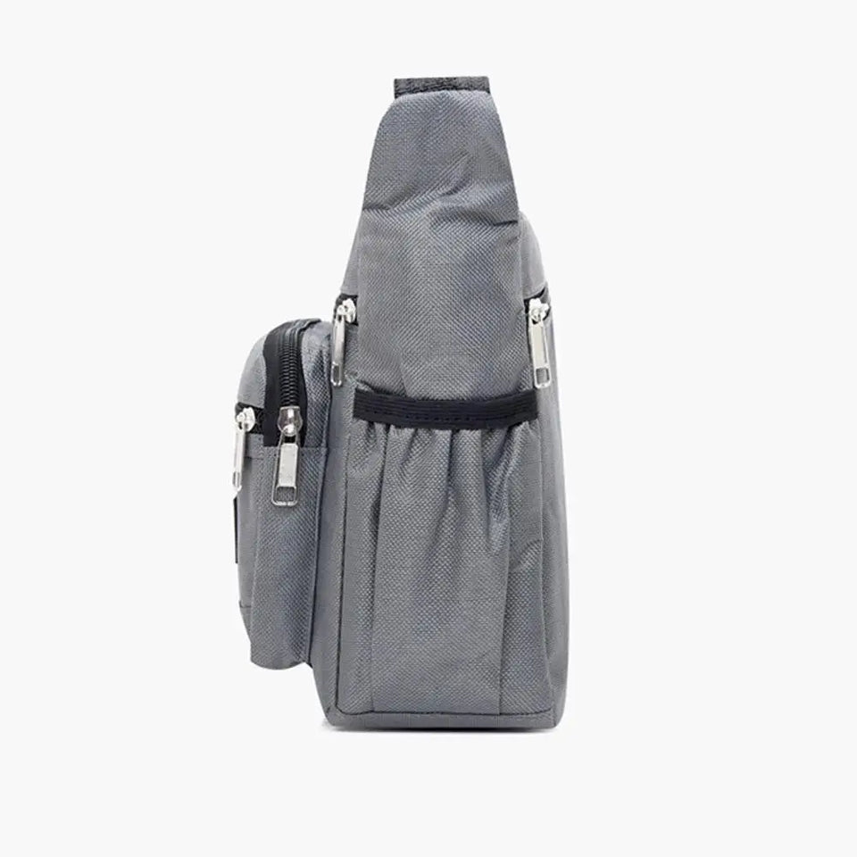 Mens Crossbody Bag Single Shoulder Bags Big Capacity Multi-Pockets Storage Bag Fashion Handbag Business Crossbody Bags
