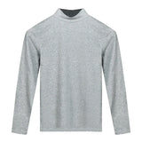 Autumn dress female autumn and winter female half high neck inside wear top single thin cotton sweater warm underwear female bas