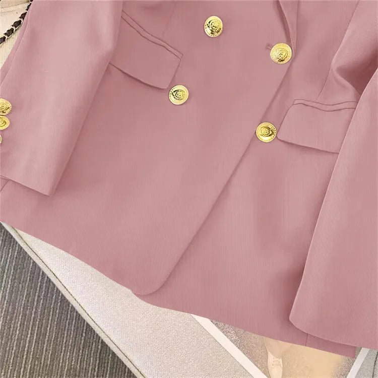Autumn Two Piece Set For Women 2024 Casual Chic And Elegant Tops Coats Outfit Blazers Pants Sets Women's Suit Clothing
