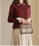 Fashionable Handbag for Women, Small Square Mom Bag, Commuter Bag, Travel Mobile Phone Bag, Versatile Shoulder Crossbody Bag