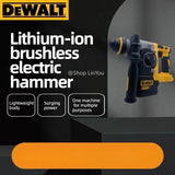 DEWALT New 18V/20V MAX SDS PLUS L Rotary Hammer Drill Brushless Cordless Impact Hammers Tool Only