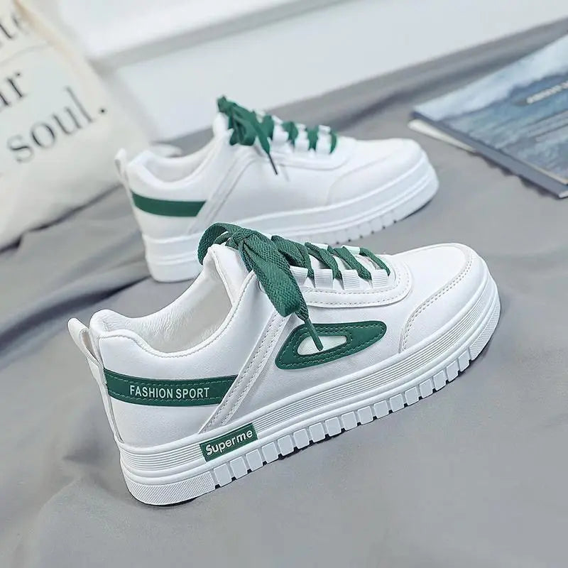 Autumn Sports Shoes for Women 2024 Spring Sneakersy Hit Fashion Womens Shoe Casual Summer Without Heel Flat White Comfortable