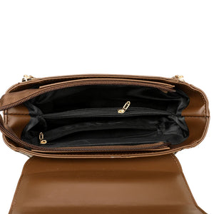 Fashionable Handbag for Women, Small Square Mom Bag, Commuter Bag, Travel Mobile Phone Bag, Versatile Shoulder Crossbody Bag