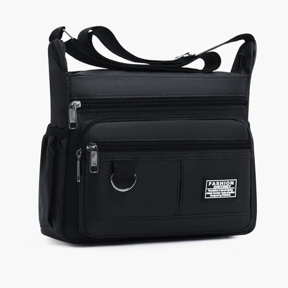 Mens Crossbody Bag Single Shoulder Bags Big Capacity Multi-Pockets Storage Bag Fashion Handbag Business Crossbody Bags