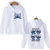 Sweatshirt Stitch Hoodie Kids Cartoon Clothing Kids Girls Boys Lilo Hoodie Comic Hoodie Kids Fall Winter Casual Long Sleeve Tops