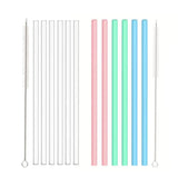 6pcs Replacement Straws for Stanley Cup with Cleaning Brushes Reusable Straws for Stanely Cup