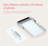 HPRT Pocket Color Photo Printer, or 2x3 inch Sticky-Backed Paper, Mini Portable HD Color Photo Printer, Bluetooth IOS Android